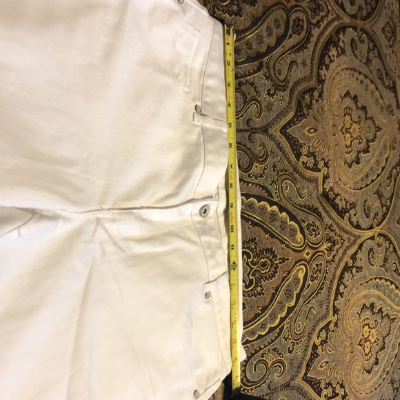 Coldwater Creek white jeans.  Misses 14. Like new - Picture 8 of 8